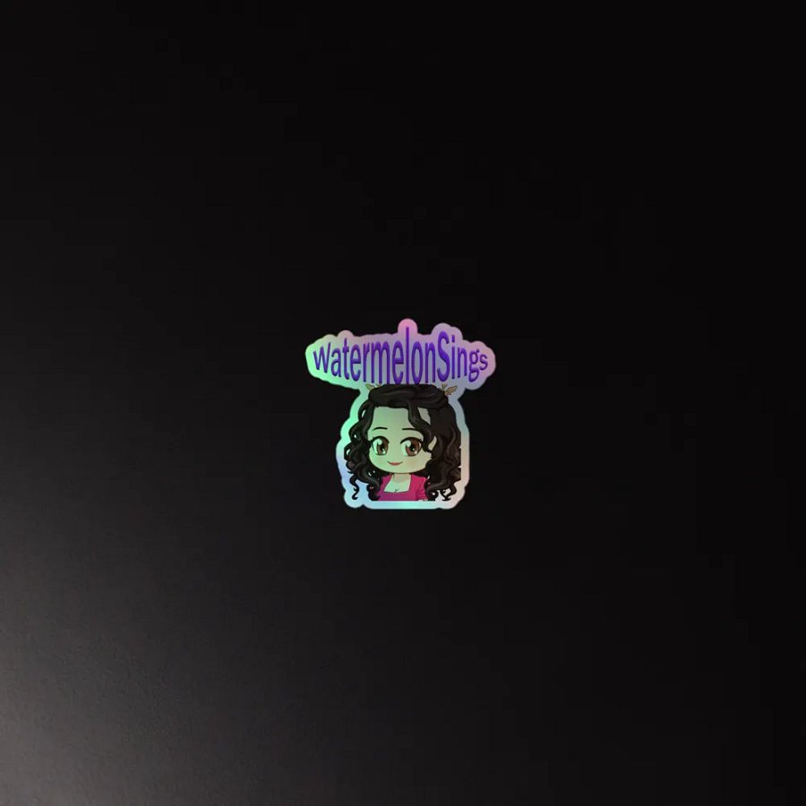 WatermelonSings Holographic Sticker product image (4)