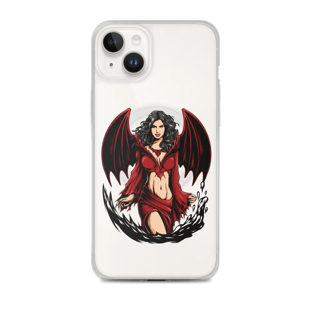 Devil Clear iPhone Case product image (1)