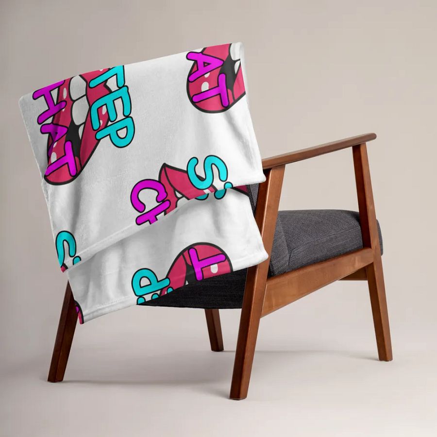 StepChat Throw Blanket w/Pattern product image (3)