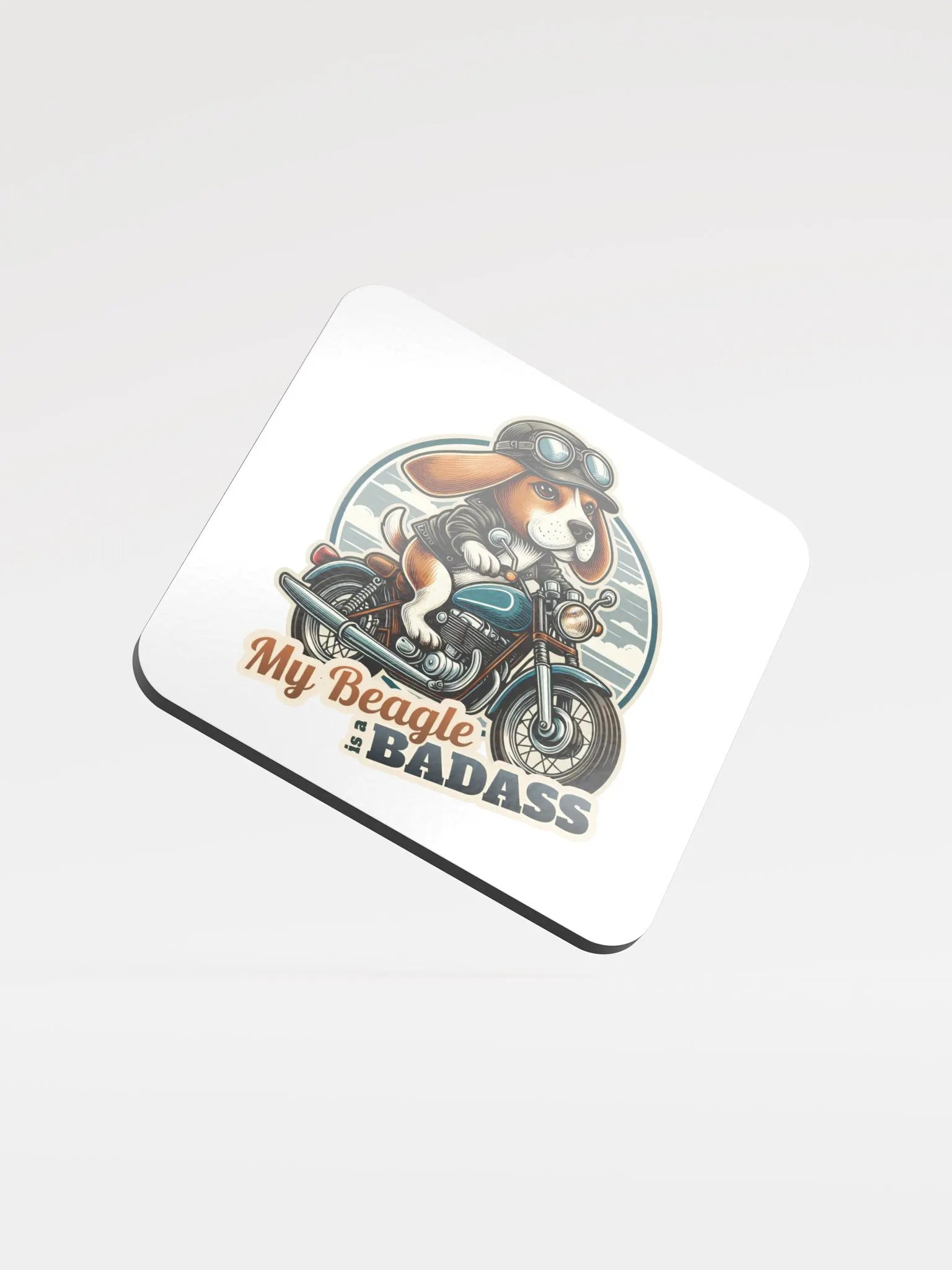 Badass Beagle - Coaster product image (1)