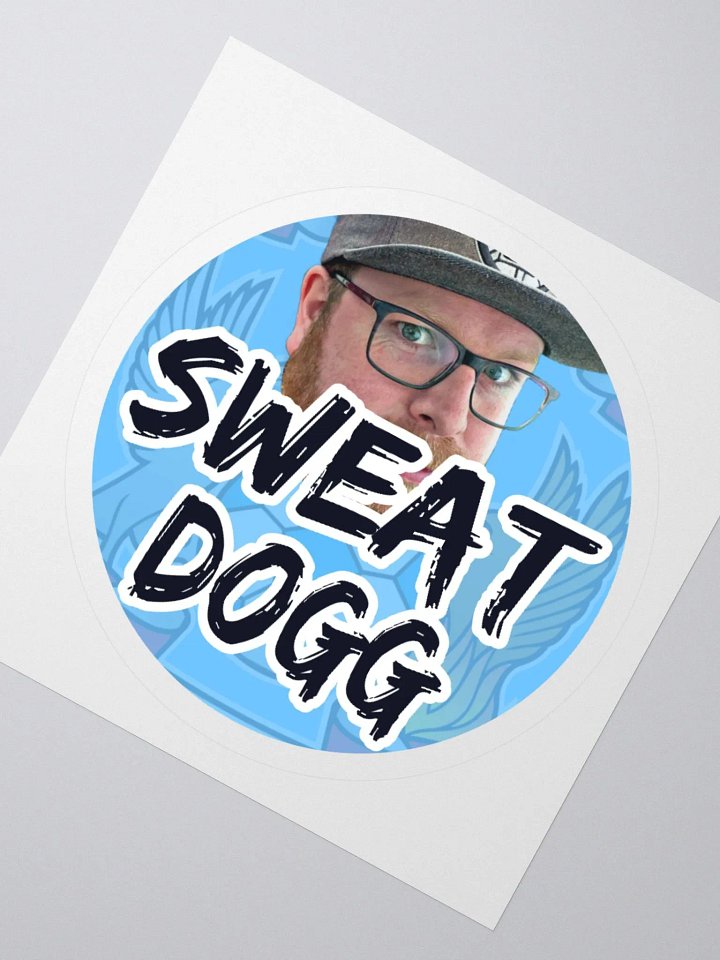 Sweat Dogg Face Stickers product image (6)