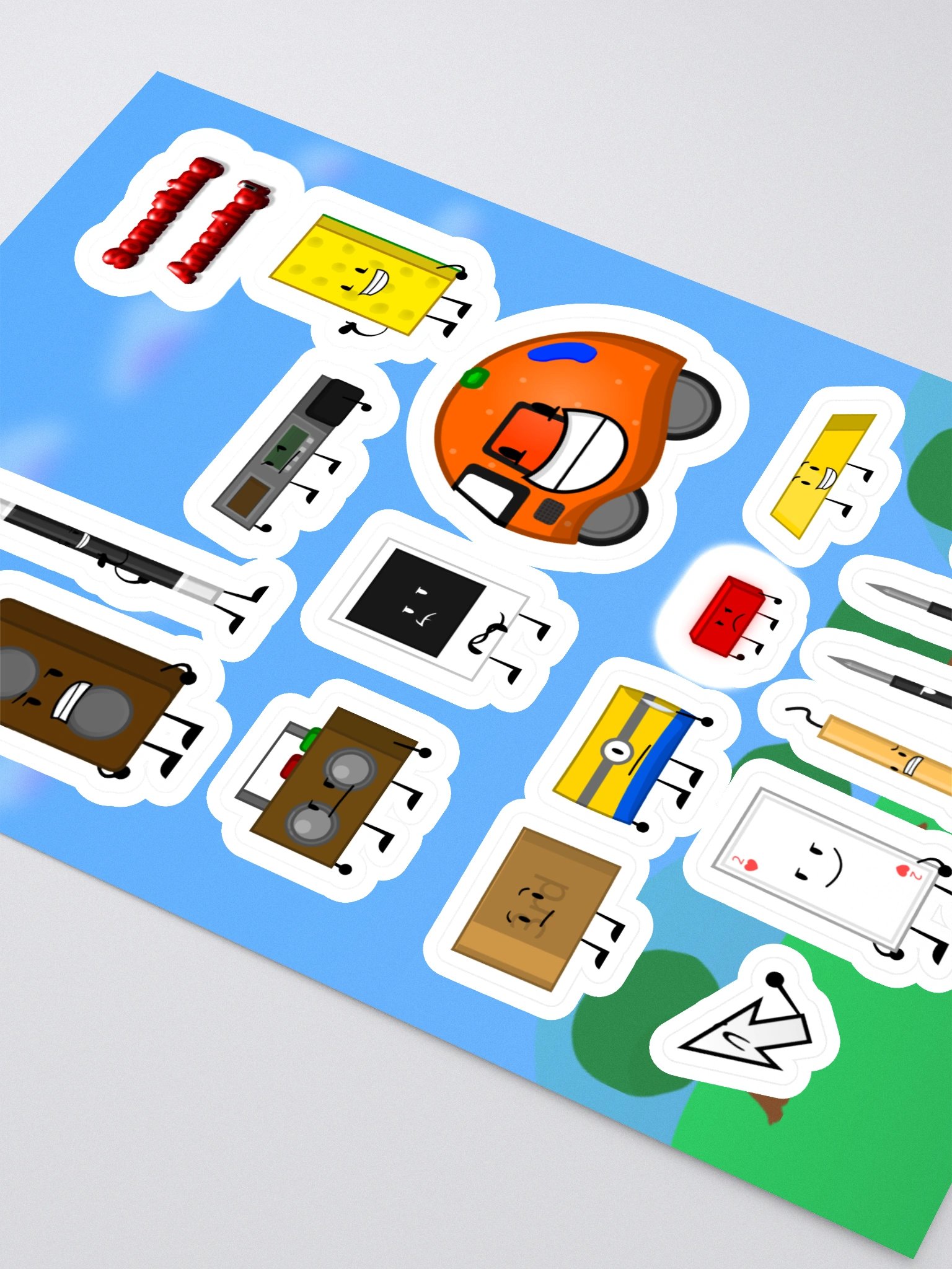 [SOMETHING AMAZING] | Sticker Sheet product image (2)