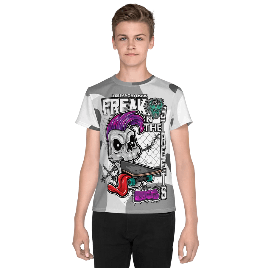 Youth Graphic Tee - Freak in the Streets V13 product image (3)