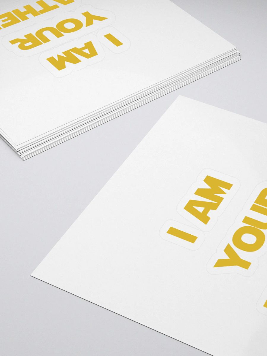 I AM YOUR FATHER Kiss Cut Stickers product image (4)