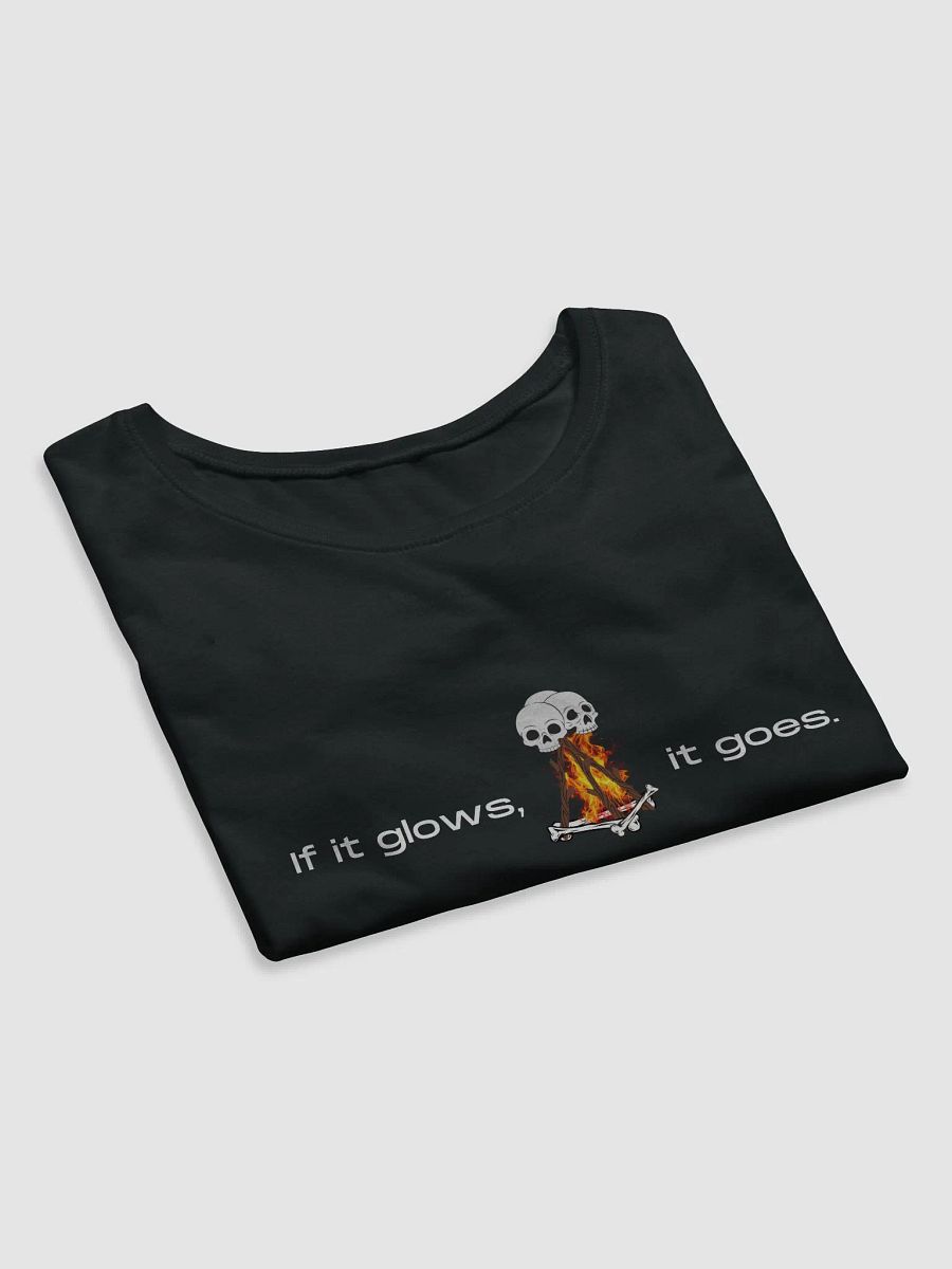 If it glows, it goes | Women's Crop Tee product image (7)