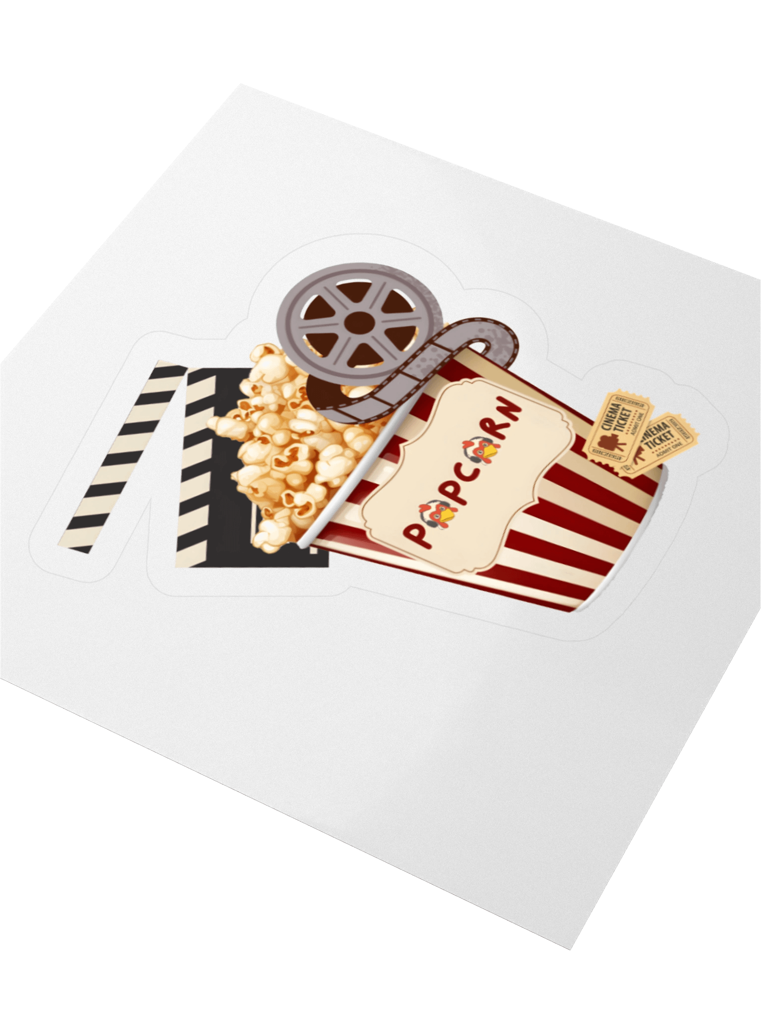 Movie Night 1 Sticker product image (7)