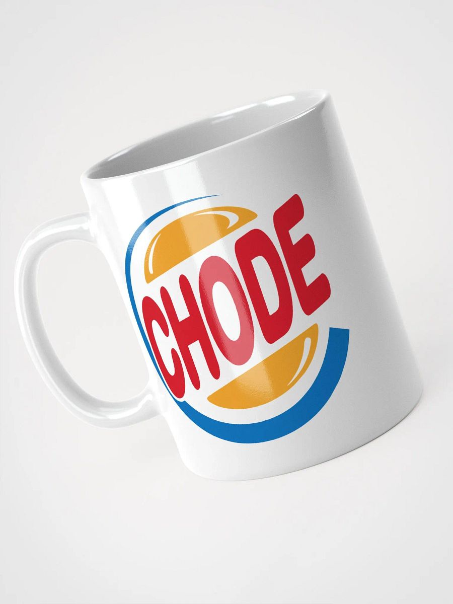 Chode Burger mug (white) product image (3)