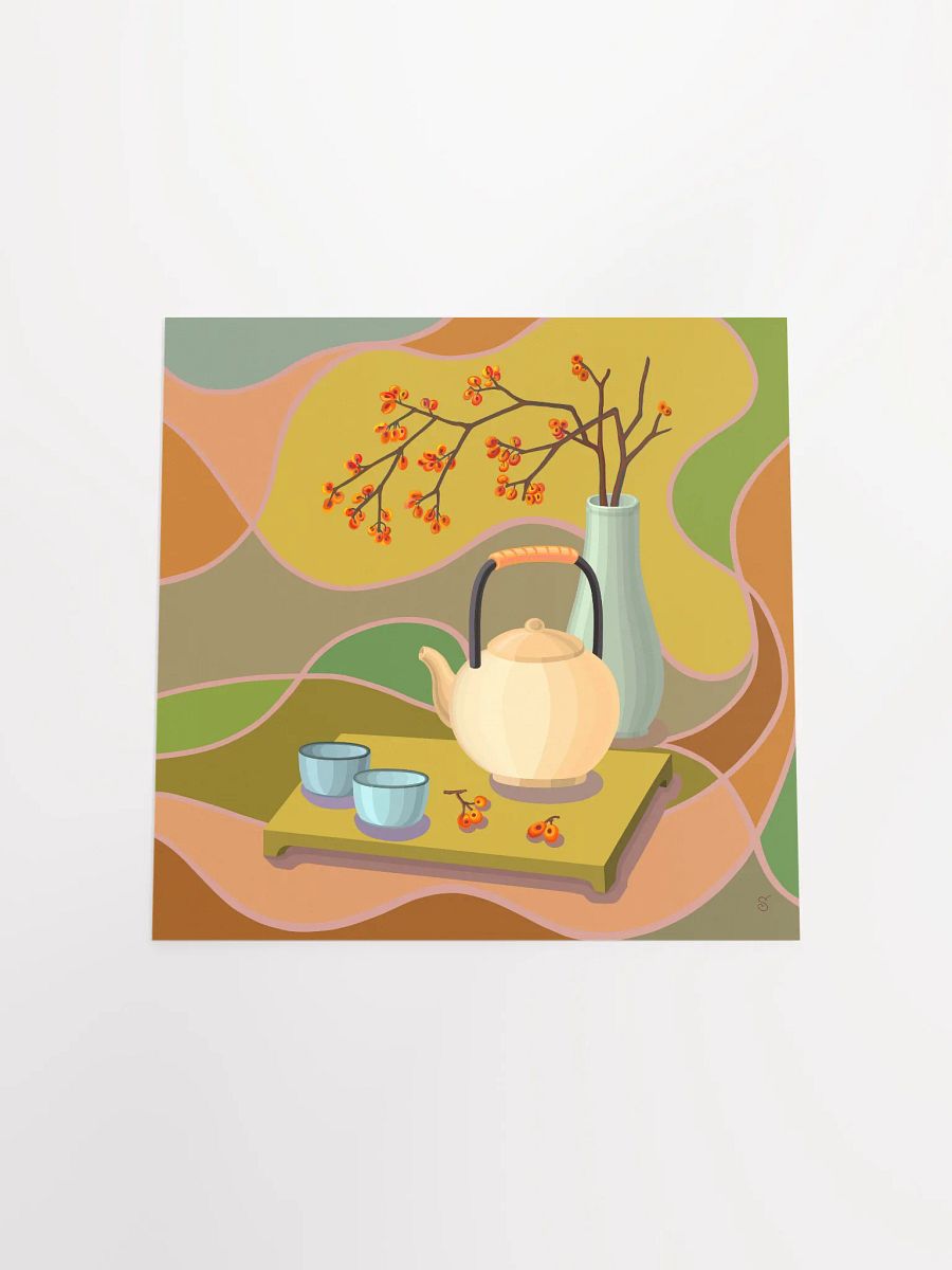 Tranquil Tea Time Poster - Coffee Shop No. 9 product image (4)