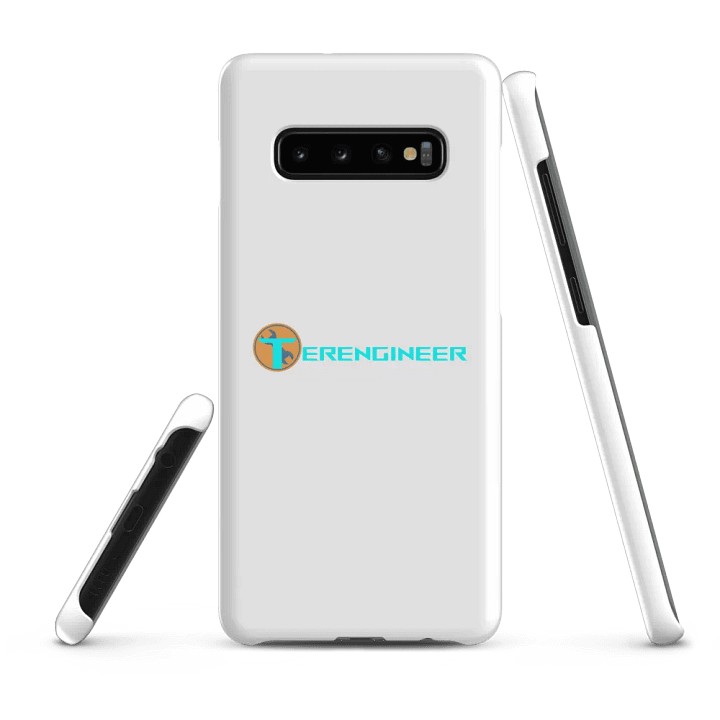 Terengineer Font Snap Samsung Case (White) product image (2)