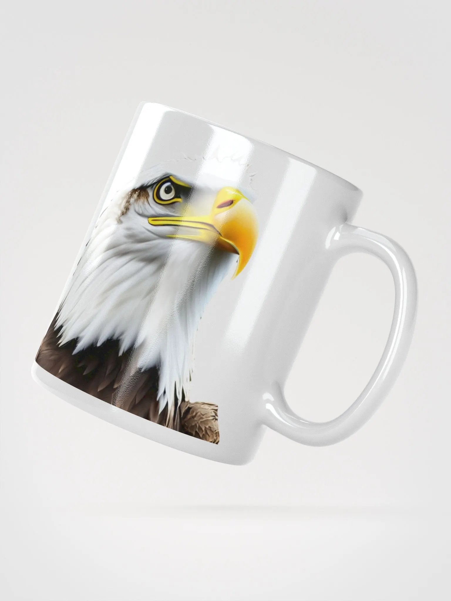 Start Your Day with a Soaring Symbol: The Bald Eagle Mug product image (6)