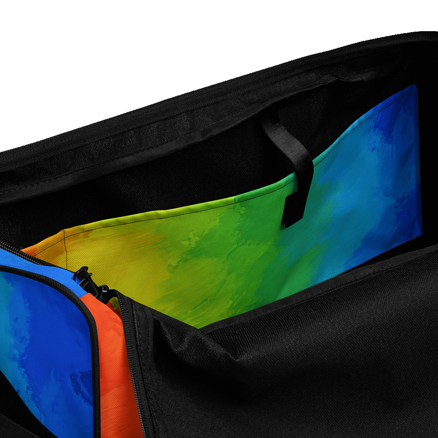Rainbow Gradient All-Over Duffle Bag product image (6)