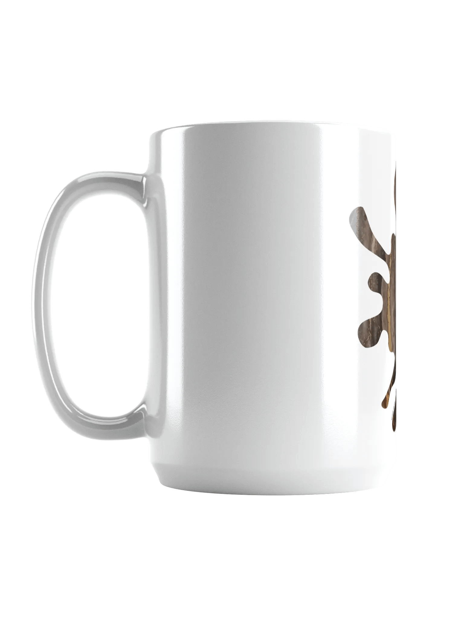 Resin Art Gold Paint Splatter Mug product image (6)