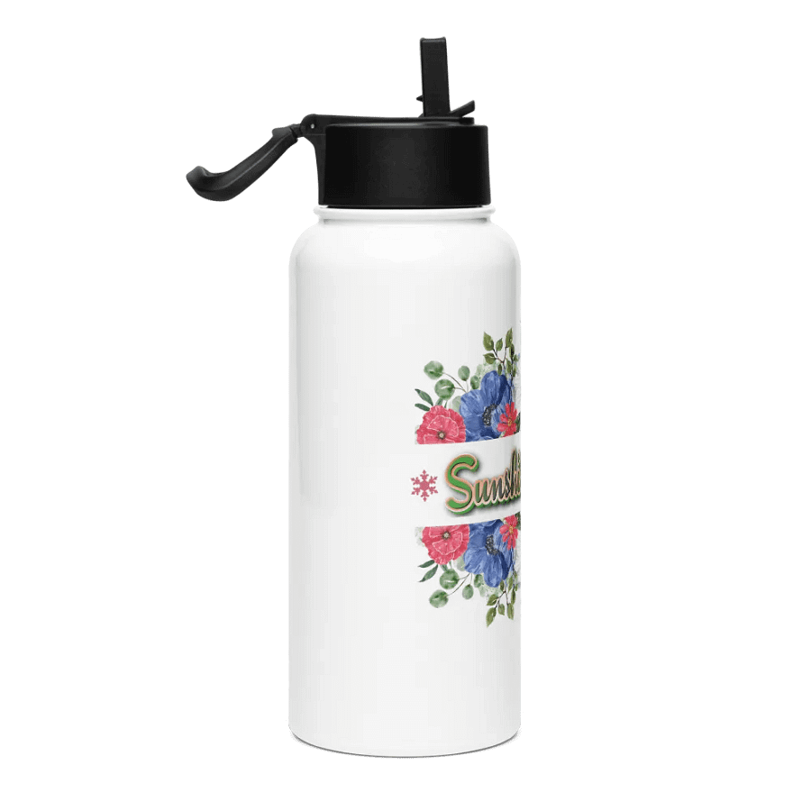 Sunshine Blooms Stainless Steel Bottle product image (4)