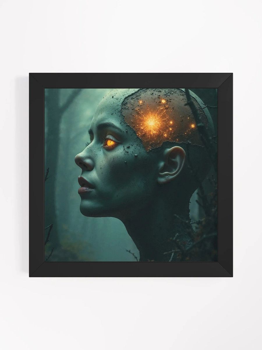 NeuroGlow Framed Print product image (8)