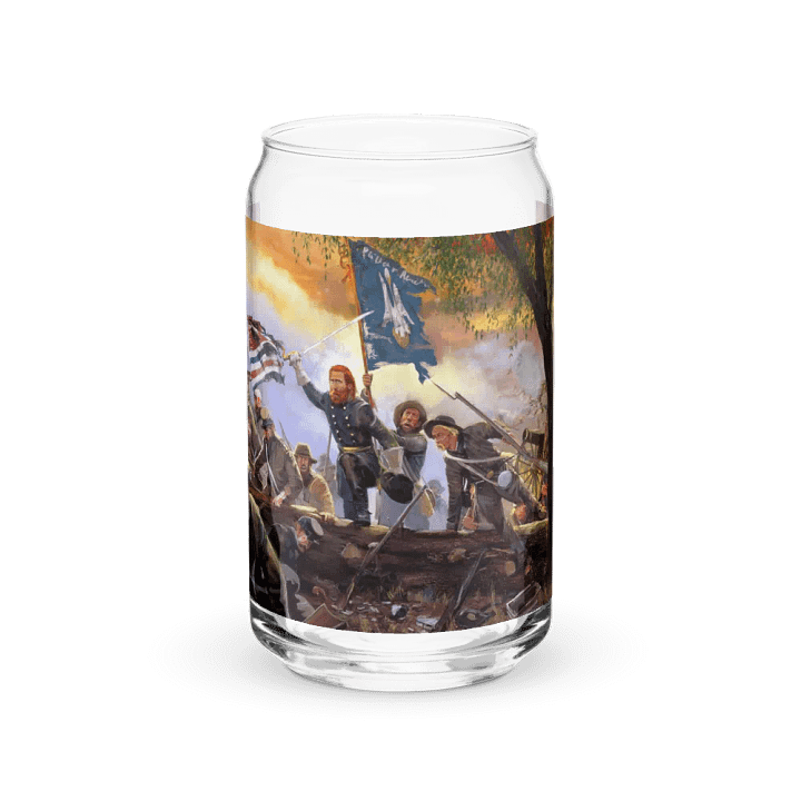 7th LA Pelican Regiment Glass Can Cup product image (2)