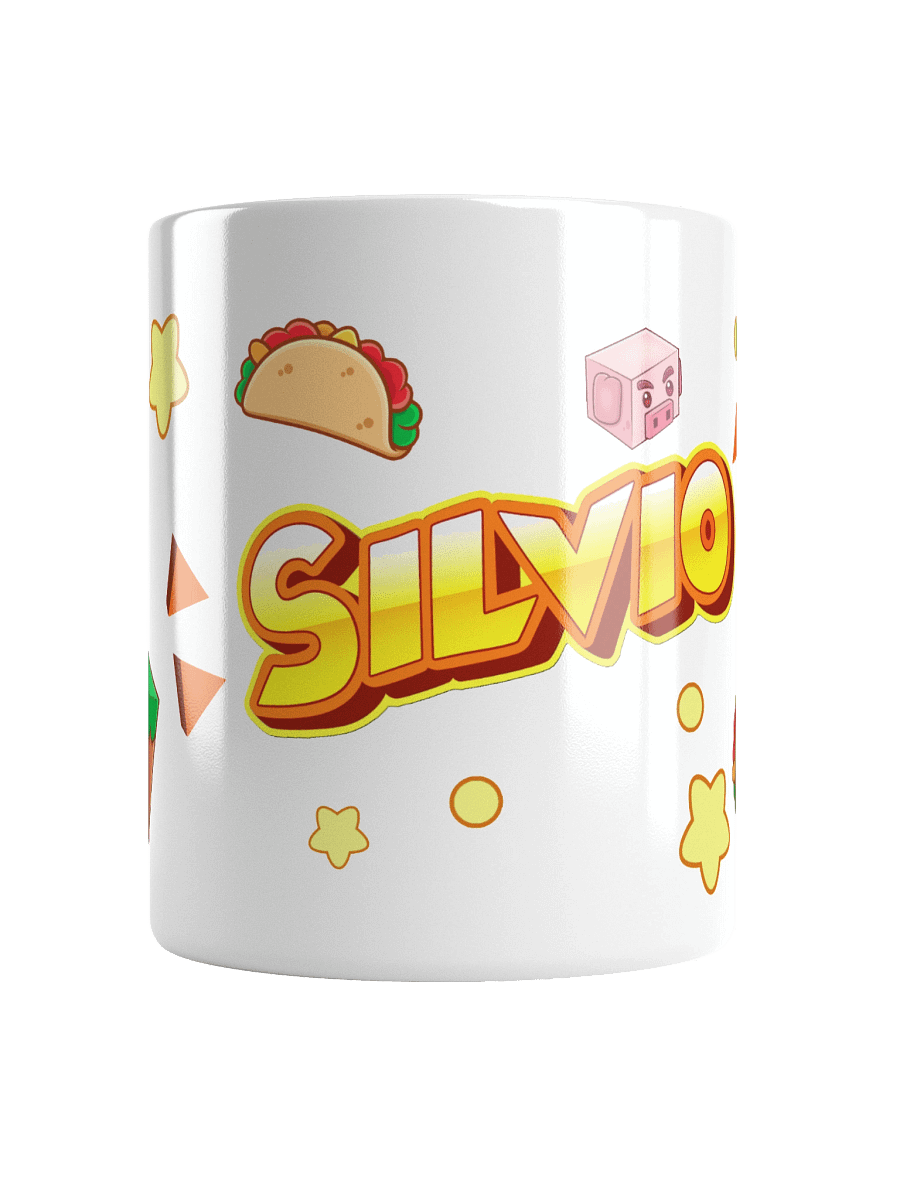 SILVIO Taza blanca product image (1)
