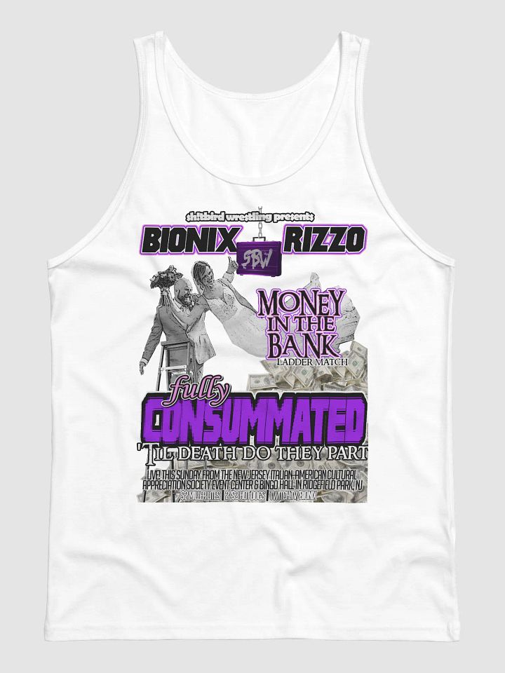 Bionix & Rizzo Commemorative Wedding Tanktop product image (1)