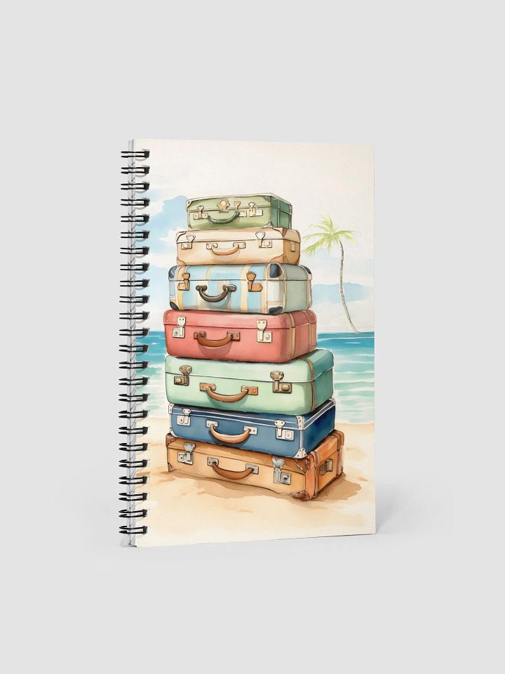Travel and adventure beach notebook product image (1)
