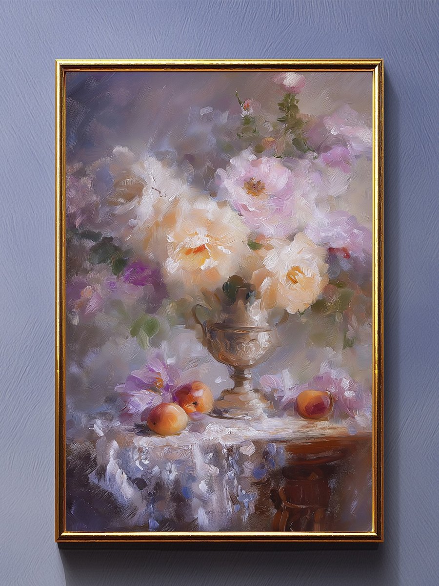 Peach Daydream Art Print product image (1)