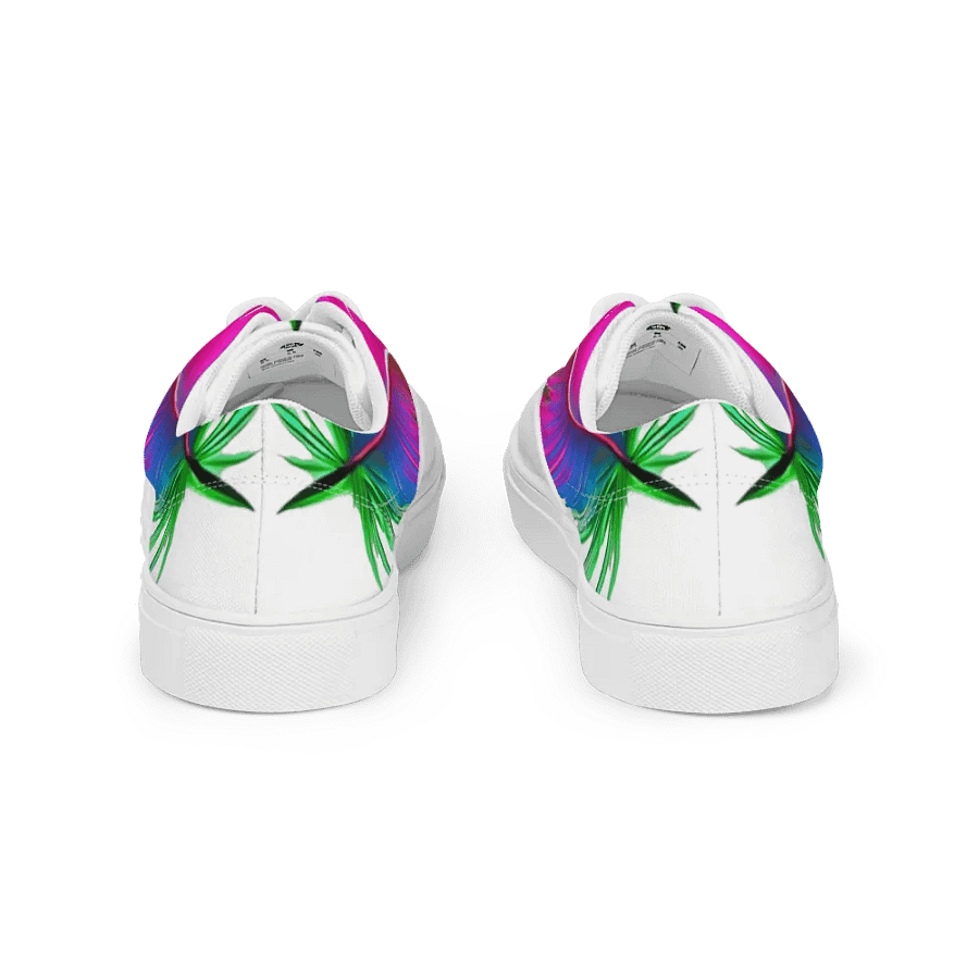Tropical Feather - Women's Lace-Up Canvas product image (4)