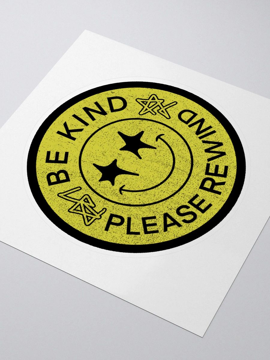 BE KIND PLZ REWIND - Sticker product image (3)