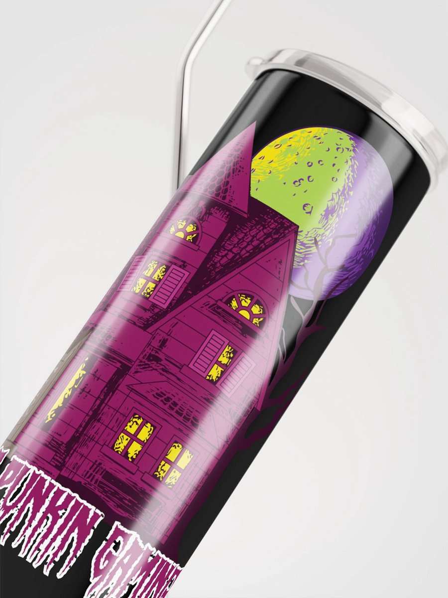 Gothic Punkin Haunted House Stainless Steel Tumbler product image (4)