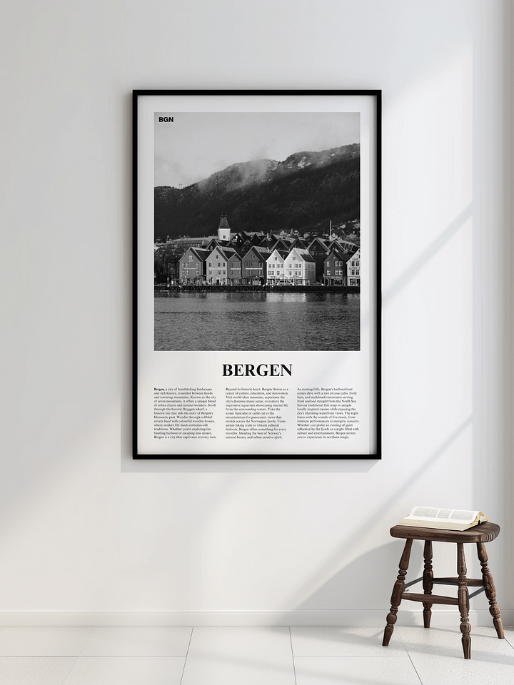 Bergen 01 Newspaper Poster product image (2)