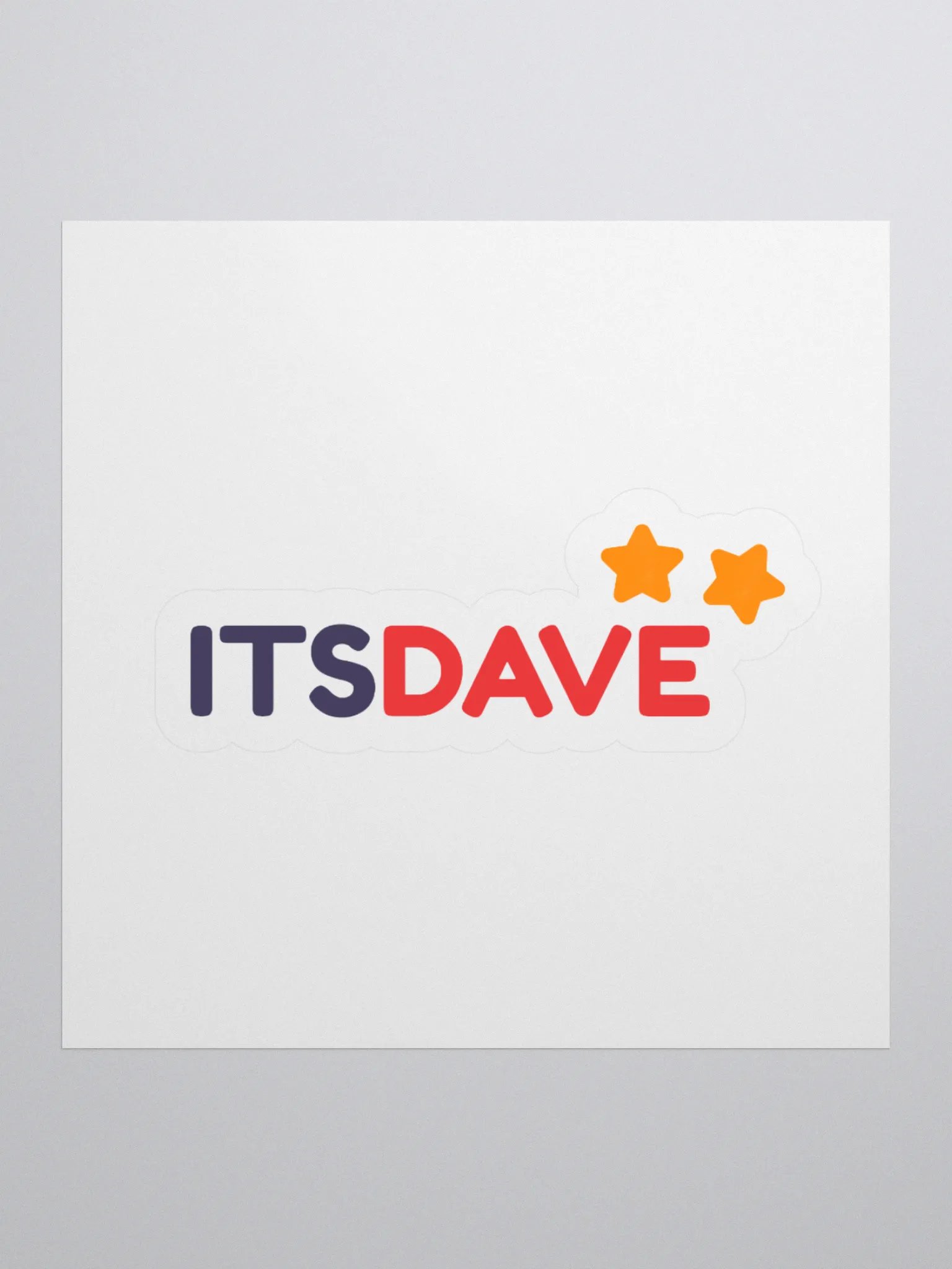 itsDave Sticker product image (1)