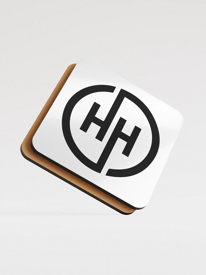 HH Monogram - Glossed Cork Coasters product image (1)