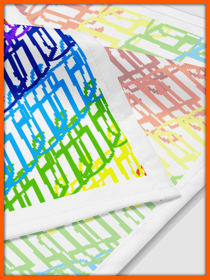 Pixel Rainbow Bandana product image (2)