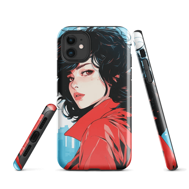 Vibrant City Chic Anime iPhone® Tough Case product image (1)