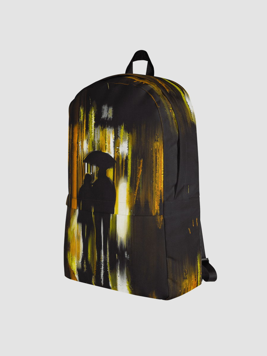 Rainy Street Scene All-Over Print Backpack product image (2)
