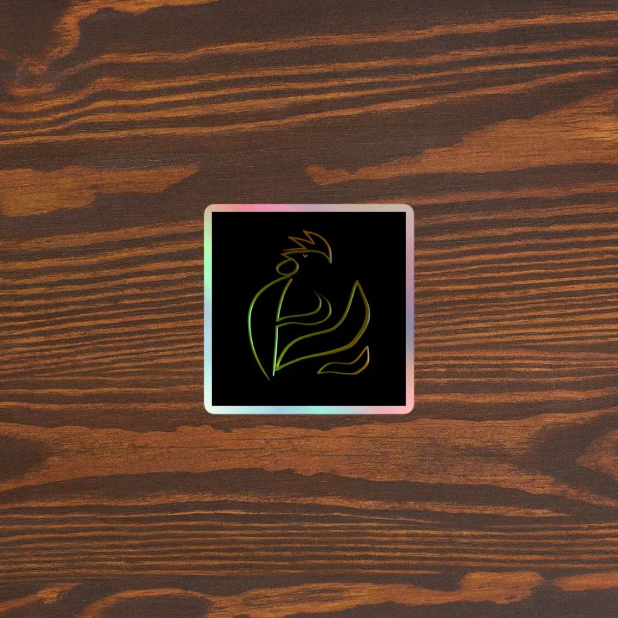 Cock Energy Holographic Sticker Set product image (5)