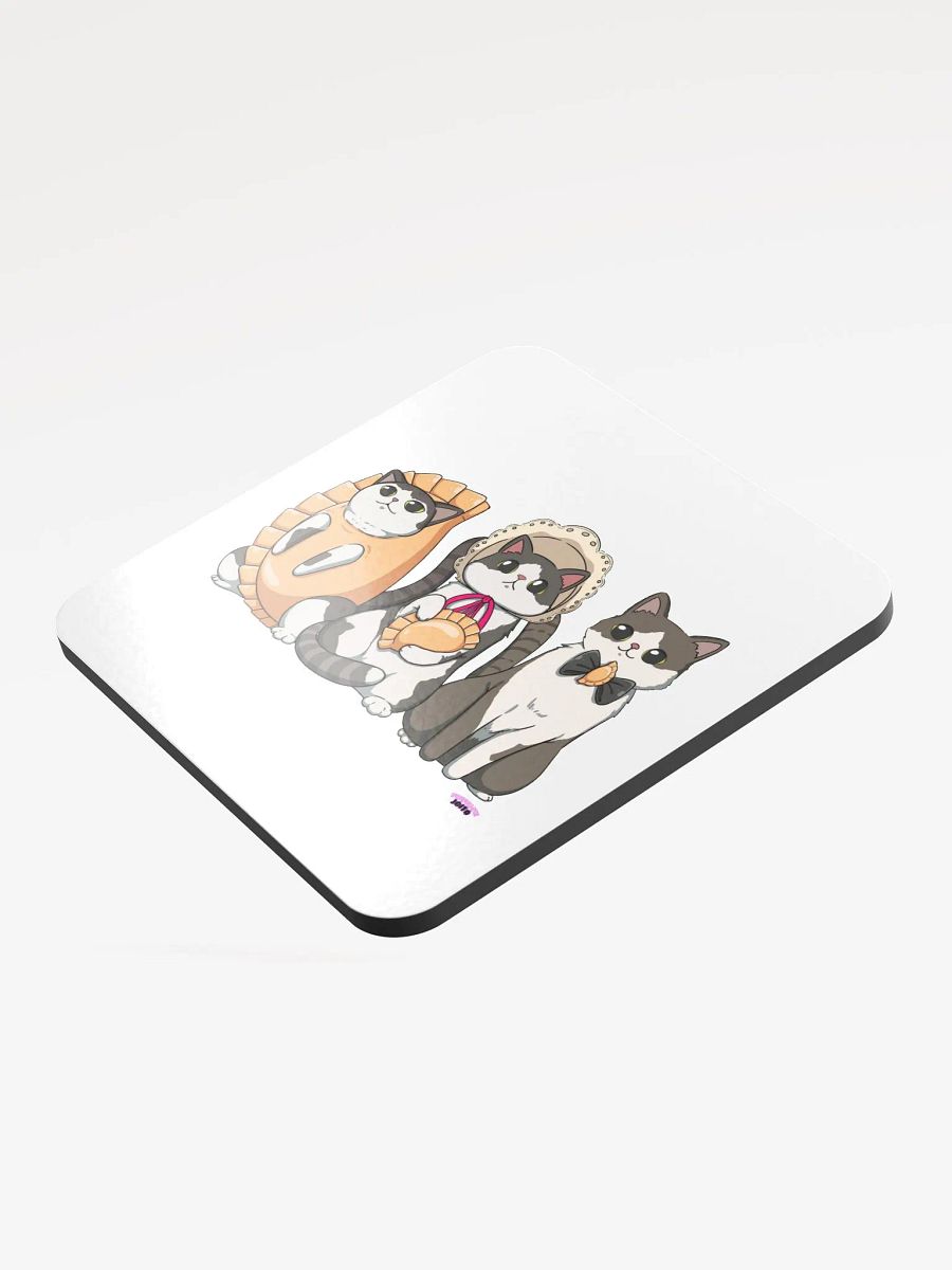Pierogi Kitties Cork Coaster product image (3)