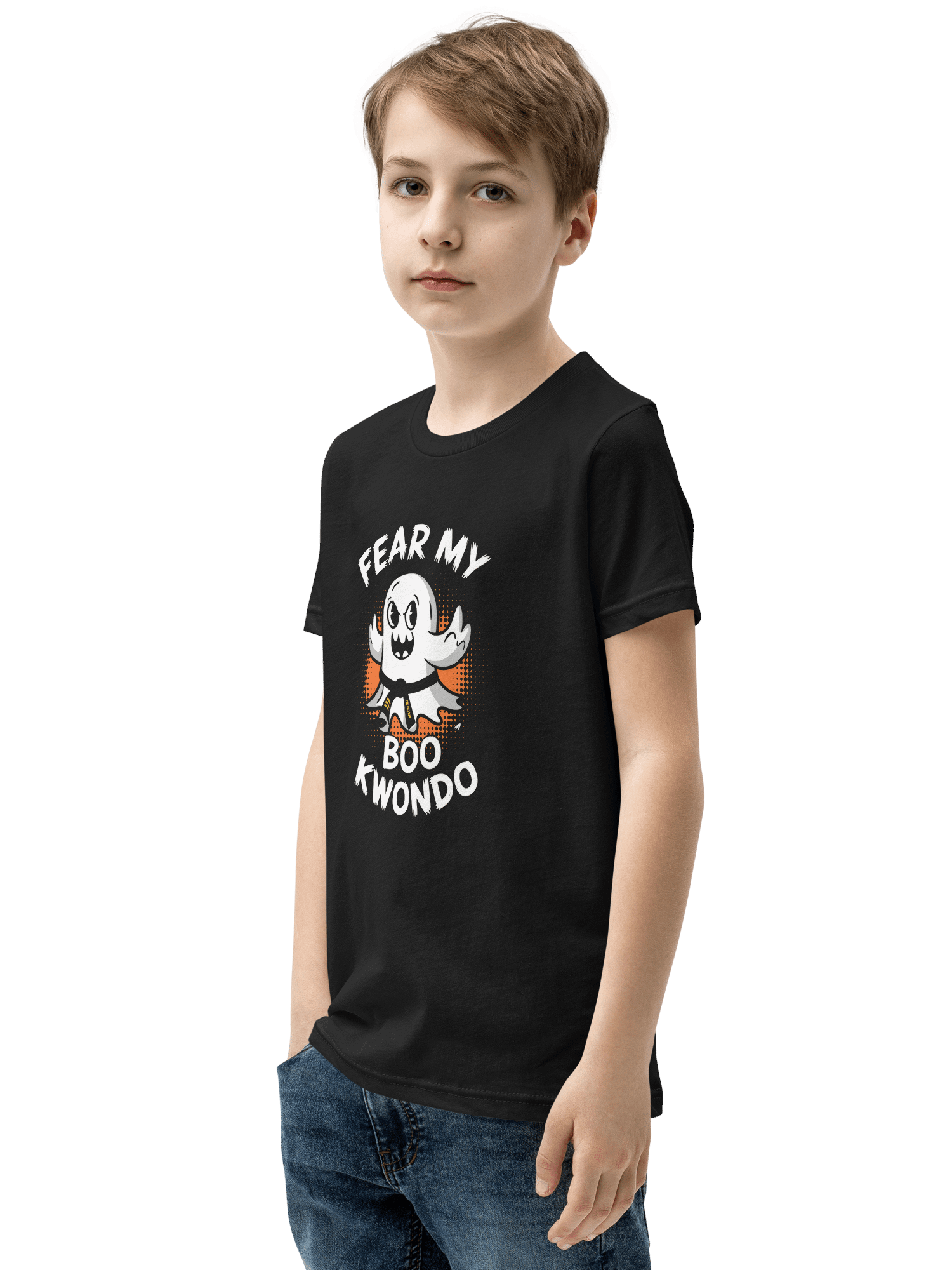 Funny Taekwondo Halloween Tee for Kids product image (4)