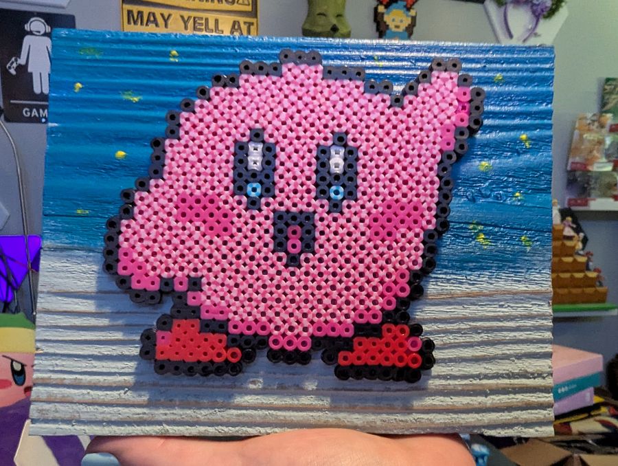 Kirby Perler Wallhanging product image (1)