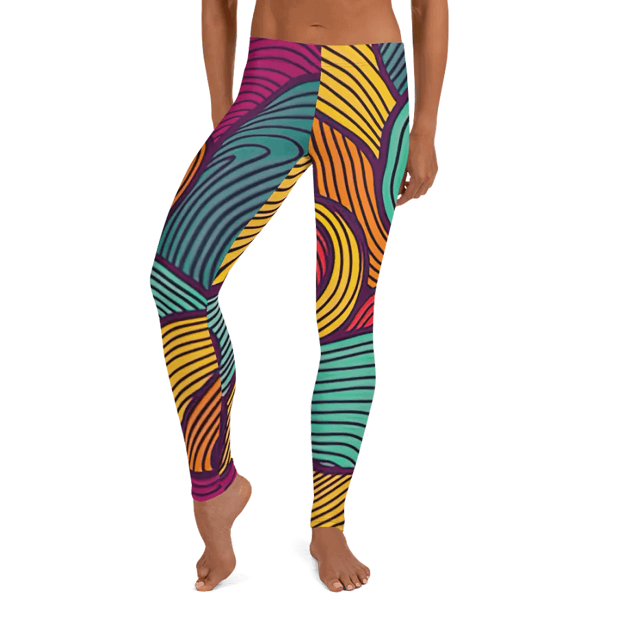 Vibrant Flow All-Over Leggings product image (9)