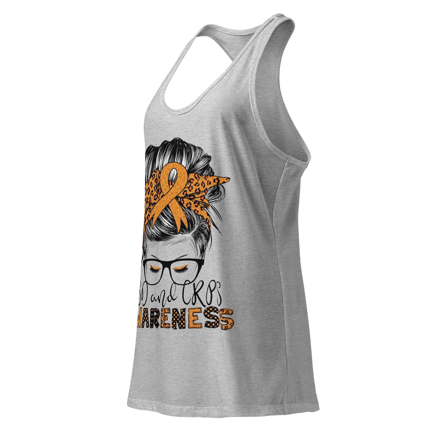 Messy Bun RSD/CRPS Awareness Racerback tank top (Women's) product image (12)