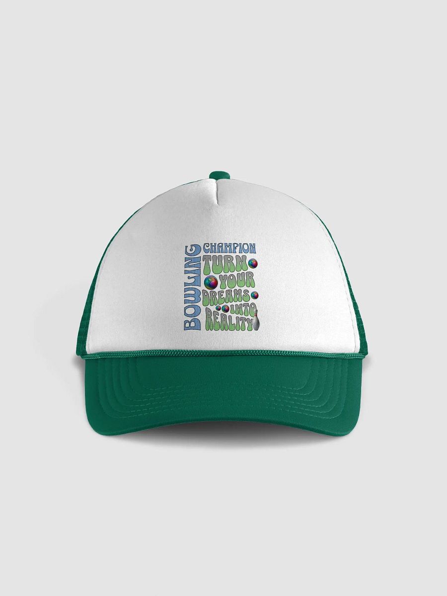 Champion Turn Your Dreams Into Reality Bowling Champion Trucker Hat product image (5)