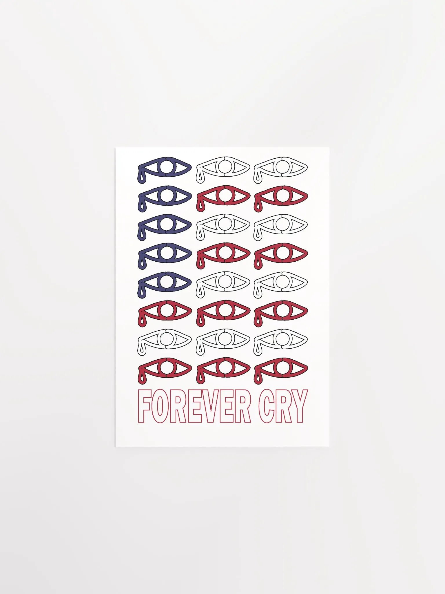 USA - Forever Cry - Enhanced Matte Paper Poster product image (1)