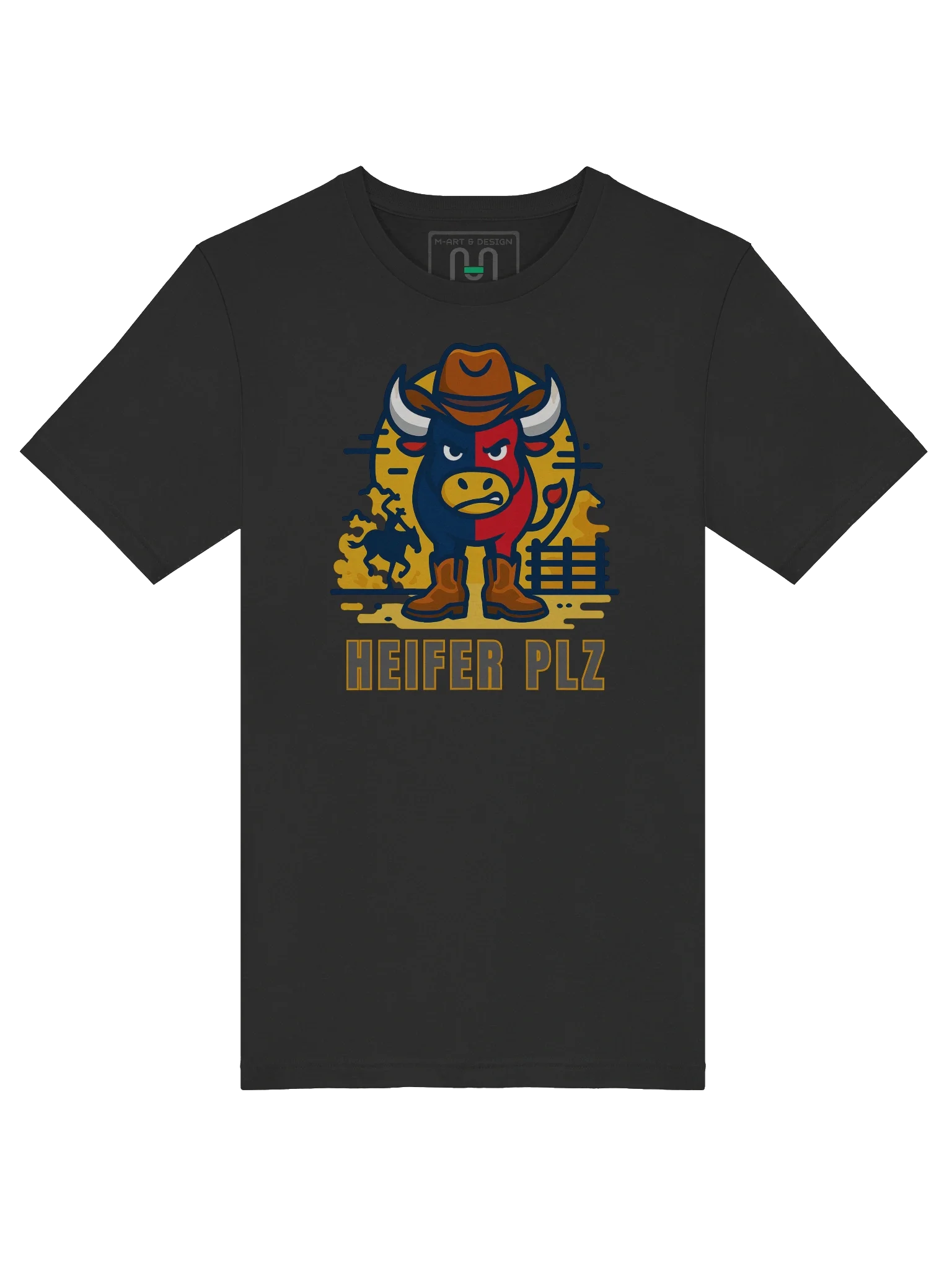 BOOT HEIFER PLZ – Western Rage Tee - M-Art & Design product image (5)