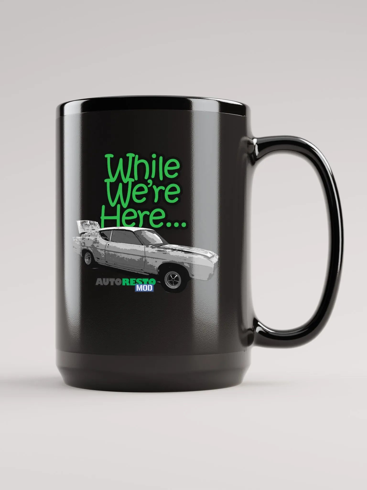 Old Torino Autorestomod 15oz Mug with ARM Logo product image (1)