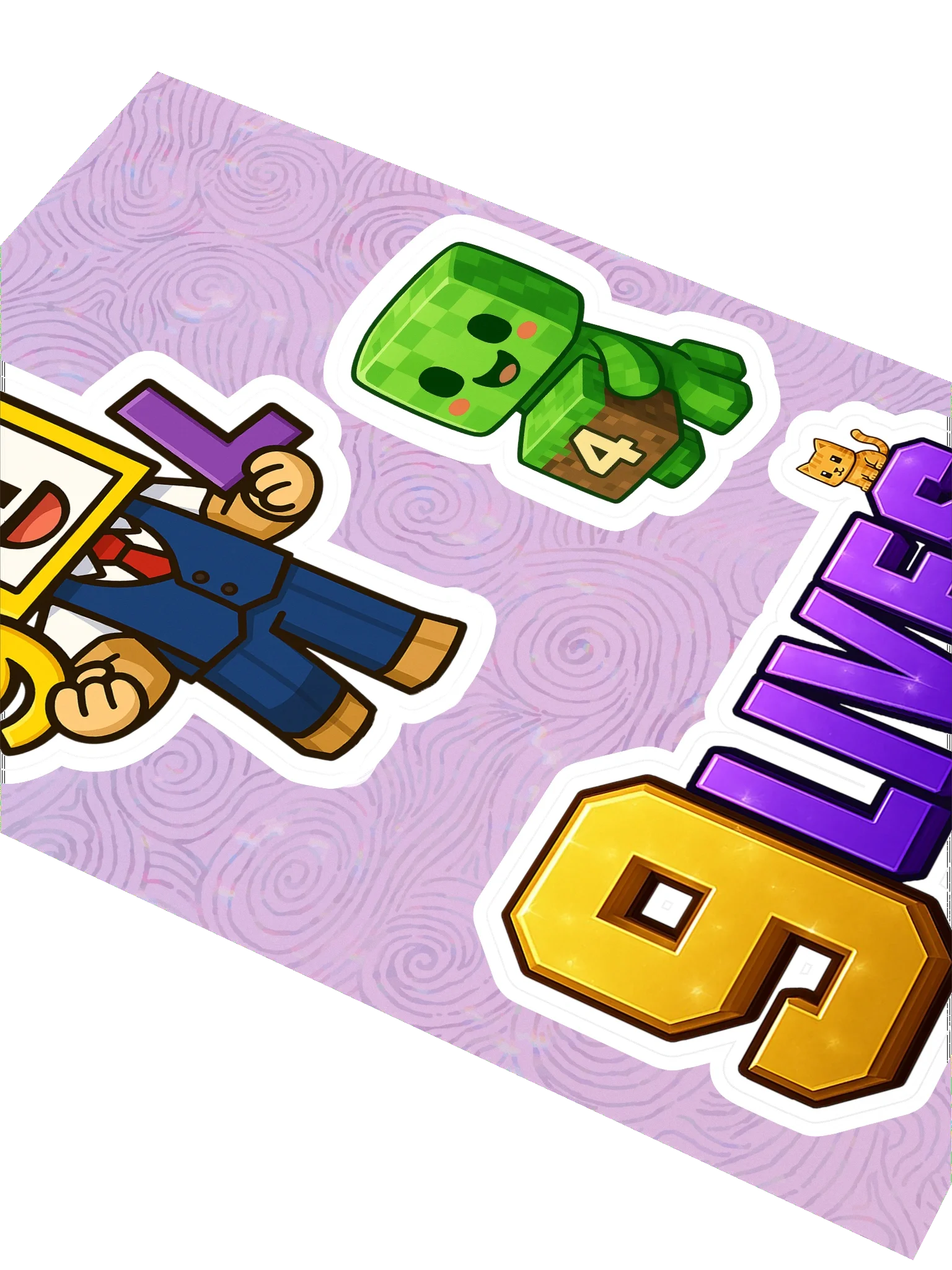 9LS4 RUprime Sticker Sheet product image (3)