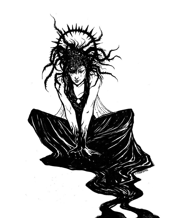 Black Widow - Original Drawing (2 in 1) product image (1)