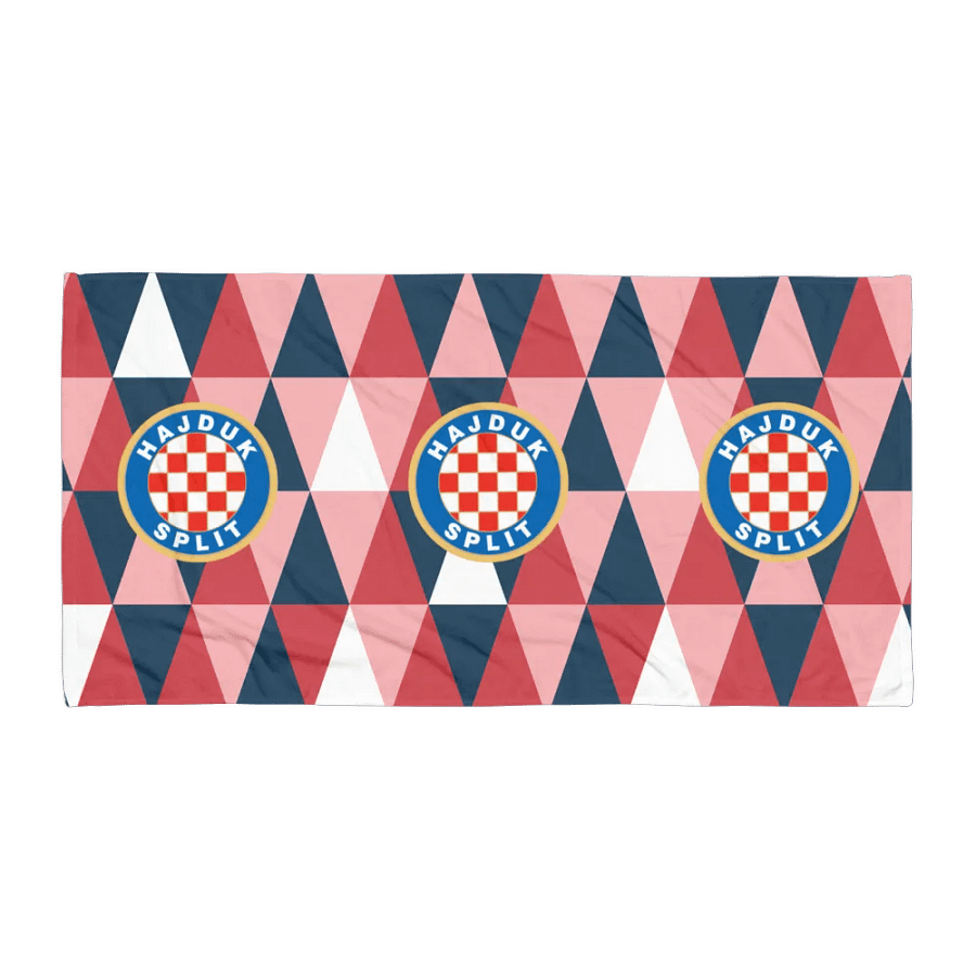 Hajduk Split Geometric Towel product image (1)