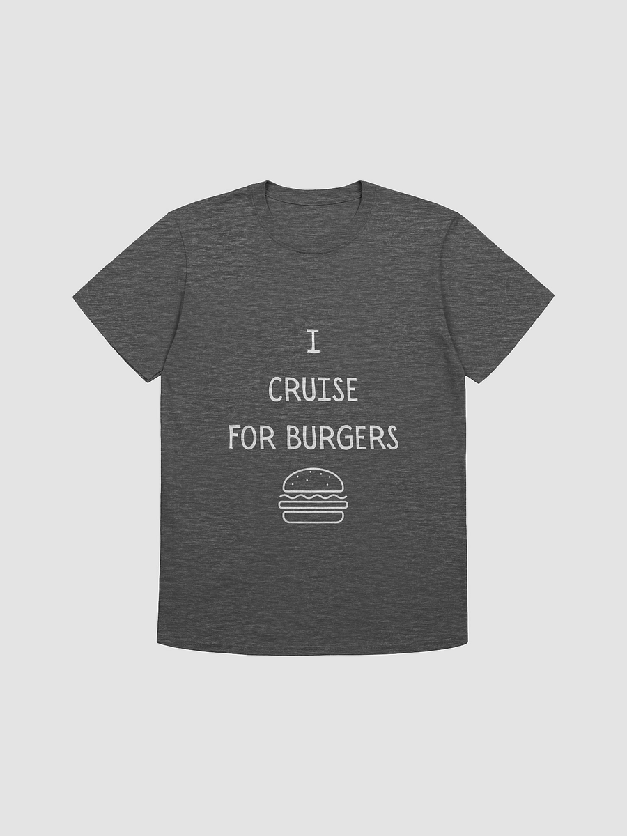 Burger T-Shirt - Dark Heather Gray product image (1)