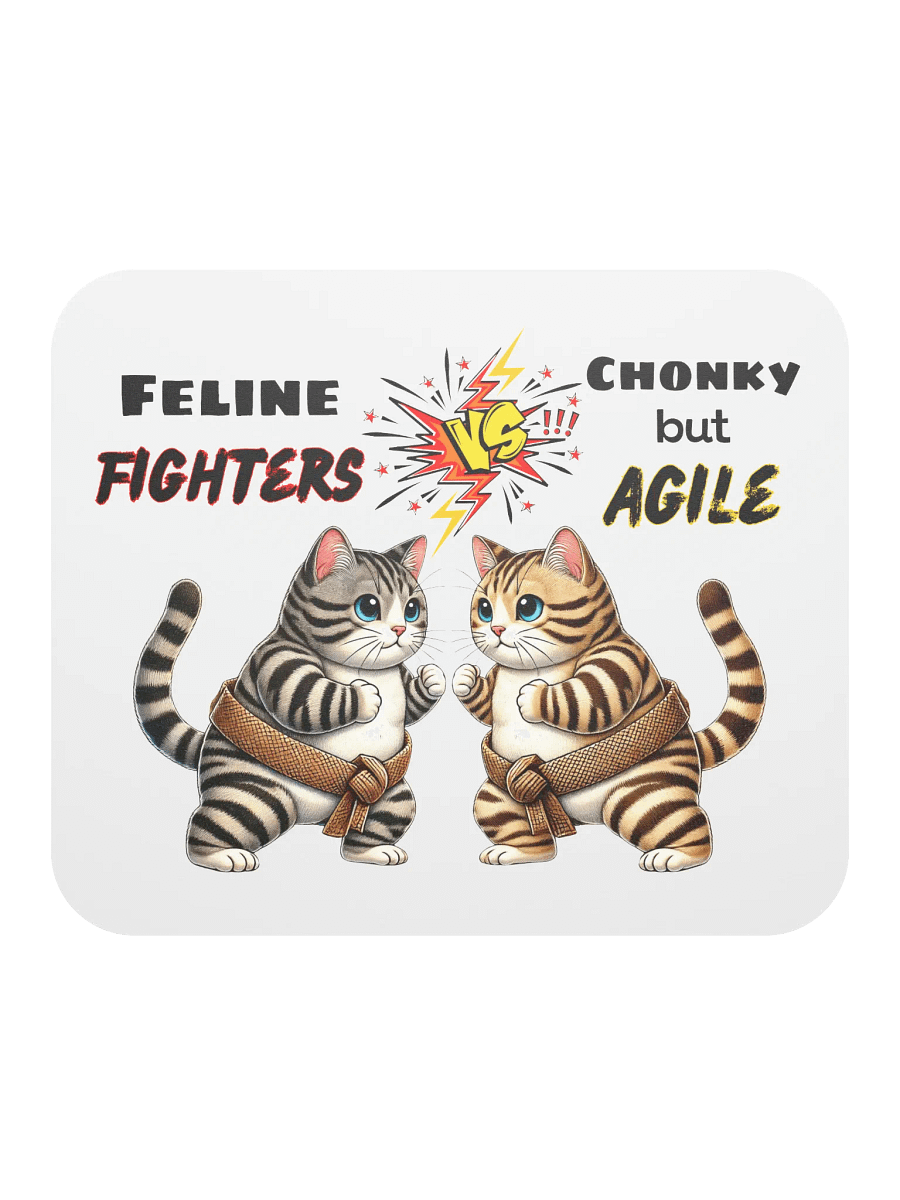 Sumo Cats Mouse Pad product image (1)