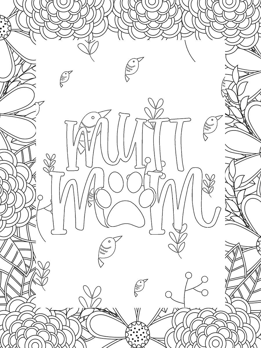 Pet Life Coloring Pages for Animal Lovers product image (8)