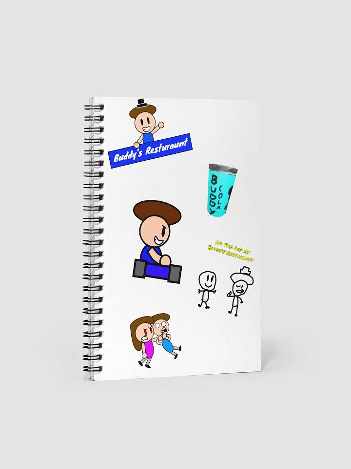 The Budpro Store Spiral Notebook product image (1)