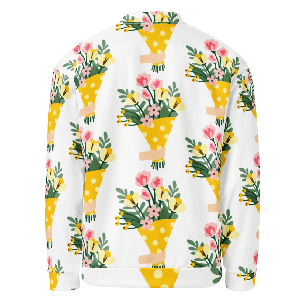 Dotty Floral Delight Bomber Jacket product image (8)